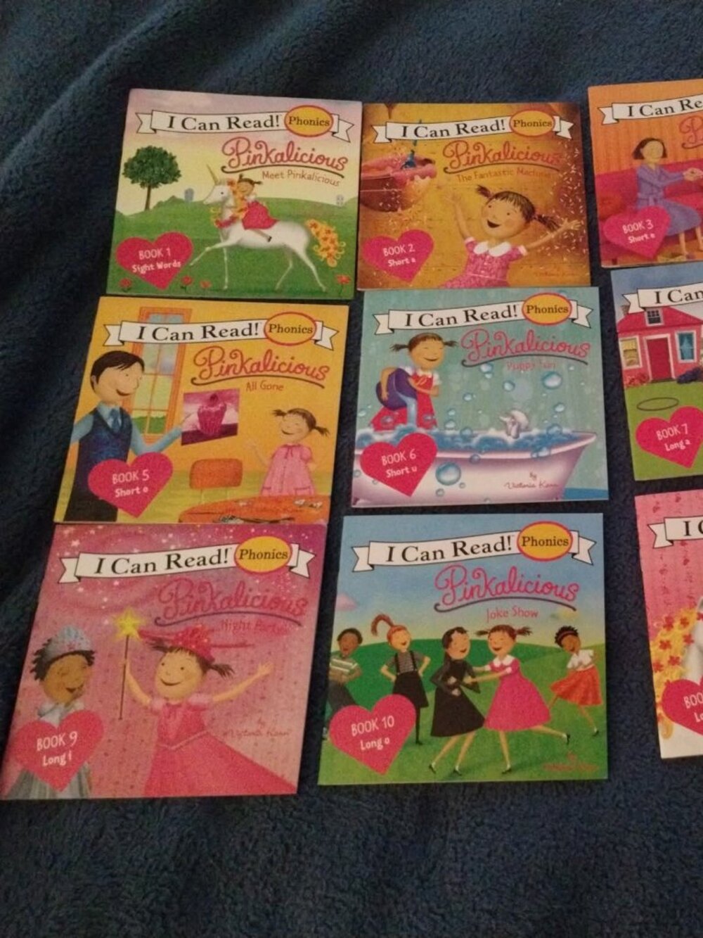 Pinkalicious- I Can Read Phonics books
